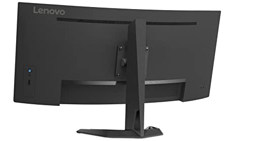Lenovo G34w-30 - Monitor Gaming Curvo con EyeSafe, 34'' UWQHD (VA, 170Hz (OD), 0.5ms MPRT, HDMI+DP, Cable DP, FreeSync, Altavoces) Ajuste de inclinación/altura - Negro