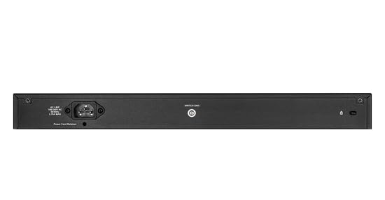D-Link DGS-1210-52MP - Switch PoE 52 Puertos Gigabit y 4 Puertos SFP Combo (48 x PoE máx. 30 W por Puerto hasta un Total 370 W máx., Altura 1U, VLAN automática para Video vigilancia y telefonía IP)