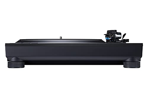 Technics SL-100 Tocadiscos Premium de Tracción Directa (Elevación Automática de la Aguja, Diseño Elegante y Clásico, Tocadiscos para DJ), Negro