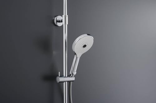 Duravit TH4382008005 Sistema de Ducha, Cromo/Blanco, 1.00