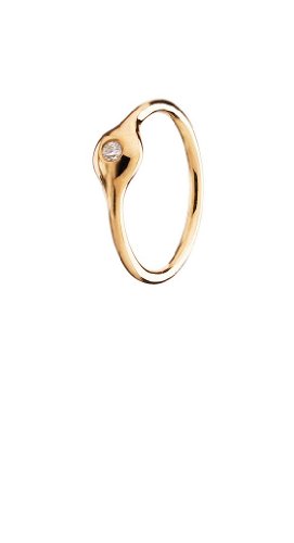 Pandora 970104D-51 - Anillo de oro amarillo de 18 quilates, talla 11 (16,24 mm)