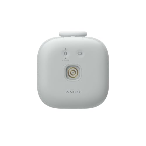 Sony LinkBuds Speaker – Altavoz portátil inalámbrico Bluetooth, IPX4, Resistente al Agua, 25 Horas de batería, Calidad de Llamada nítida, Exteriores, Viajes - Gris Claro