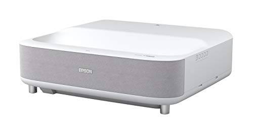Epson EpiqVision Ultra EH-LS300W, TV Proyector Láser FullHD 1080p de UltraCorta Distancia con Android TV y Sonido by Yamaha