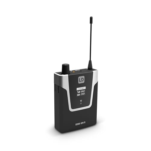 LD Systems U506 IEM HP - Sistema de monitoreo en oído con auriculares - 655-679 MHz