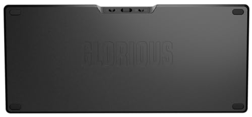 Glorious Gaming GMMK 3 Pro trådlöst mekaniskt tangentbord, Bluetooth Och 2,4 GHz, utbytbara MX-brytare, modulärt aluminiumhölje Och packningssystem, doubleshot-tangenter, 75% TKL, USA QWERTY - Svart