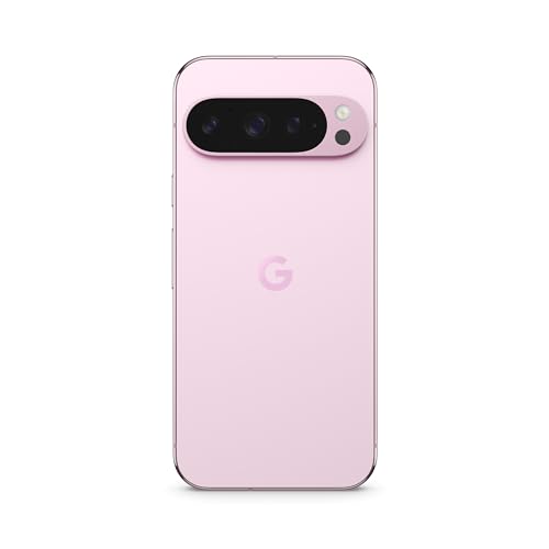 Google Pixel 9 Pro - Smartphone Android Desbloqueado con Gemini, Sistema de cámara Trasera Triple, batería con una autonomía de 24 Horas y Pantalla Super Actua de 6,3" - Rosa Cuarzo, 256GB