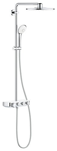 Grohe Euphoria Smartcontrol 310 Duo - Conjunto de ducha con termostato Incorporado, Moon White (26507LS0)