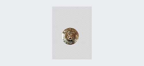 SOJAM Lot de 50 x Porte Embrasse Style Louis XV Laitonné Idéal PRO ou revendeur, laiton, Compact