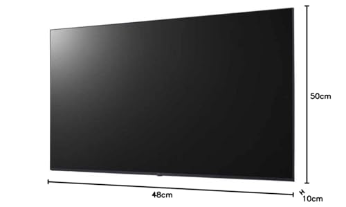 LG 55UL3J-E Pantalla de señalización Pantalla Plana para señalización Digital 139,7 cm (55") IPS 4K Ultra HD Azul Procesador Incorporado Web OS