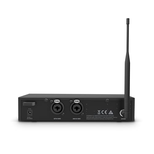 LD Systems U506 IEM HP - Sistema de monitoreo en oído con auriculares - 655-679 MHz