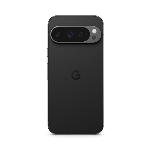 Google Pixel 9 Pro - Smartphone Android Desbloqueado con Gemini, Sistema de cámara Trasera Triple, batería con una autonomía de 24 Horas y Pantalla Super Actua de 6,3" - Obsidiana, 256GB