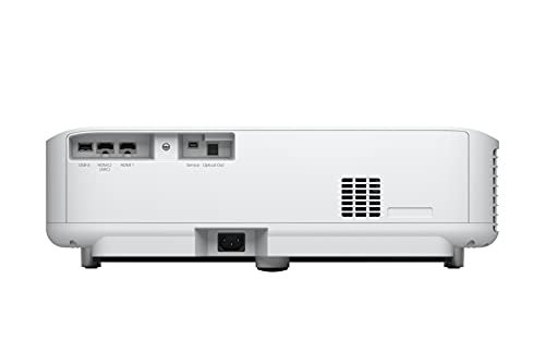 Epson EpiqVision Ultra EH-LS300W, TV Proyector Láser FullHD 1080p de UltraCorta Distancia con Android TV y Sonido by Yamaha