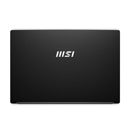 MSI Modern 15 H AI C1MG-036XES - Ordenador portátil 15,6" FHD (Intel Core Ultra 7 155H, RAM 32GB, 1TB SSD, Free Dos) Classic Black - Teclado QWERTY español