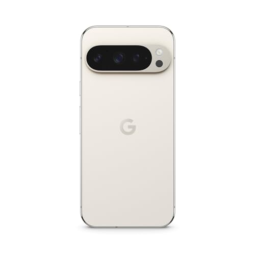 Google Pixel 9 Pro - Smartphone Android Desbloqueado con Gemini, Sistema de cámara Trasera Triple, batería con una autonomía de 24 Horas y Pantalla Super Actua de 6,3" - Porcelana, 128GB