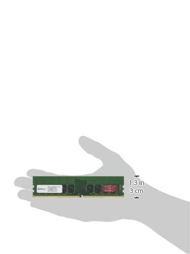 SYNOLOGY D4Ec-2666-16G Módo de Memoria 16 GB, Ddr4 2666 MHz ECC D4Ec-2666-16G, 1 X 16 GB, Ddr4. 2666 MHz