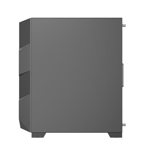 Xilence Xilent Breeze II X812.ARGB - Carcasa para Ordenador de Videojuegos (3 Ventiladores ARGB de 120 mm, 1 Ventilador PWM de 120 mm, Carcasa para Torre ATX, Panel Lateral de Cristal, Elegante Malla