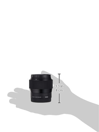 Sigma F1.4 DC DN Contemporary - Objetivo 56 mm para Sony E, color negro