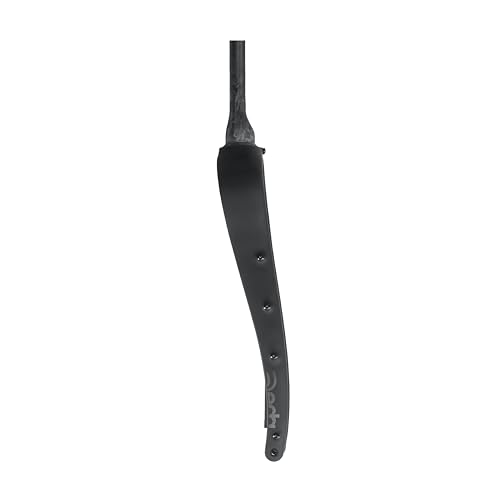 Deda Elementi Gera Curvy Gravel Tenedor de Disco de Grava, Negro, 1" 1/8 to 1" 1/2