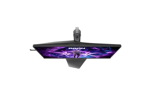 AOC Agon Pro AG246FK - Monitor Gaming FHD de 24,1 Pulgadas, 540 Hz, 0,5 ms, FreeSync Premium, Comp. G-Sync, HDR400 (2X HDMI, DisplayPort, Hub USB) Negro/Gris