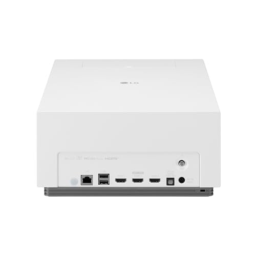 LG CineBeam HU710PW - Proyector TV 4K con SmartTV webOS 6.0, hasta 140", Fuente LED 4 Canales, 2.000 lúmenes, Resolución 3840x2160, Conectividad Inalámbrica, Color Blanco