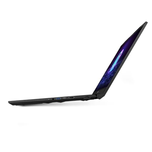 MSI Katana A17 AI B8VG-874XES - Ordenador portátil Gaming 17,3" QHD, 240Hz (AMD Ryzen 9 8945HS, 32GB RAM, 1TB SSD, RTX 4070, Free Dos) Black - Teclado QWERTY español