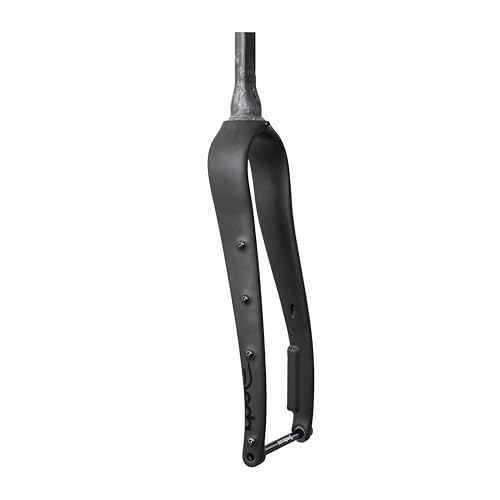 Deda Elementi Gera Curvy Gravel Tenedor de Disco de Grava, Negro, 1" 1/8 to 1" 1/2