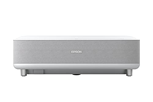 Epson EpiqVision Ultra EH-LS300W, TV Proyector Láser FullHD 1080p de UltraCorta Distancia con Android TV y Sonido by Yamaha