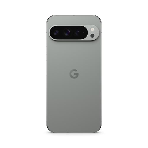 Google Pixel 9 Pro XL - Smartphone Android Desbloqueado con Gemini, Sistema de cámara Trasera Triple, batería con una autonomía de 24 Horas y Pantalla Super Actua de 6,8" - Verde liquen, 512GB