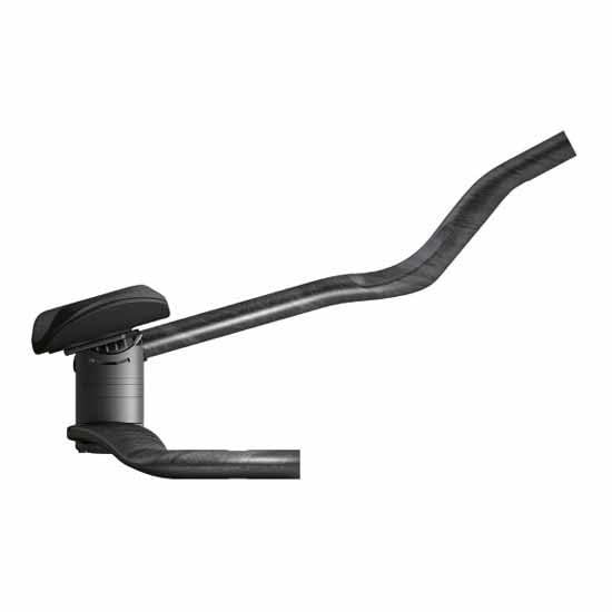 Vision - Piega Trimax Carbon ACR SI013 JS-Bend B3, Curva del Manillar Adulto Unisex, Negro, Unica -