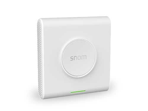 Snom M900 estación Base DECT Blanco M900, 1, 88-1, 9 GHz, 10 Canales, 300 m, Blanco, 140 x 35 x 144 mm, 306 g