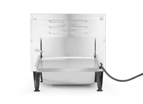 HENDI Tostador de cinta doble - 230V / 50Hz / 2240W - 418x368x(H)387 mm, plateado, acero inoxidable