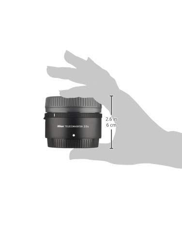 Nikon Teleconversor NIKKOR ZTC-2.0X, para Nikon Serie Z, Negro