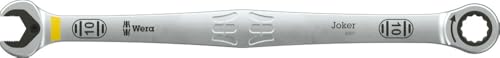 Wera 6007 Joker 5 Set 1 Juego de llaves carraca combinadas de boca y anillo, 5 piezas