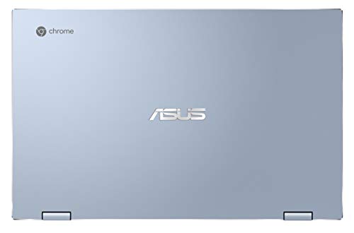 ASUS Chromebook C433TA-AJ0016 - Ordenador portátil táctil y convertible, 14" FHD (M3 8100Y, RAM 4 GB, 64 GB eMMC, Chrome OS) teclado AZERTY francés
