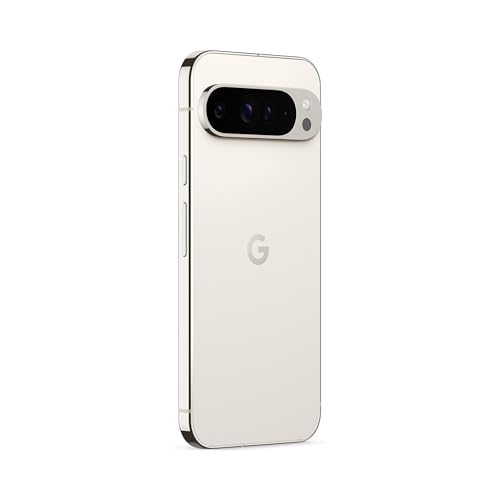 Google Pixel 9 Pro XL - Smartphone Android Desbloqueado con Gemini, Sistema de cámara Trasera Triple, batería con una autonomía de 24 Horas y Pantalla Super Actua de 6,8" - Porcelana, 128GB