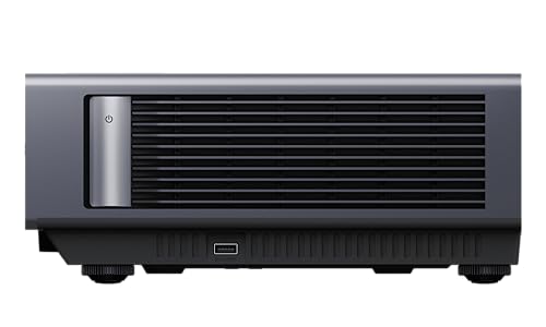 Hisense PT1SE - Proyector Laser Tricroma UHD 4K Smart TV Tiro Ultra Corto, de 80" a 150", 2300 Lumen, HDR10, Contraste Nativo 3000:1, Dolby Vision, Dolby Atmos, IMAX Enhaced, Smooth Motion, 3xHDMI 2.1
