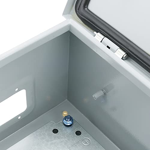 BeMatik - Caja de distribución eléctrica metálica con protección IP65 para fijación a Pared 700x500x200mm