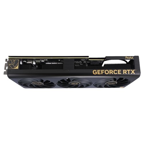 ASUS ProArt GeForce RTX 4070 Ti Super OC Edition - Tarjeta gráfica (PCIe 4.0, 16 GB GDDR6X, DLSS 3, HDMI 2.1a, DisplayPort 1.4a)