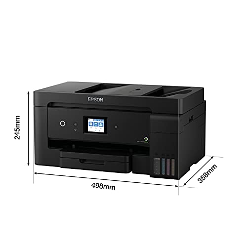 Impresora multifunción EcoTank ET-15000 A3+ con depósito de tinta, conexión Wi-Fi y tinta incluida para hasta 3 años.