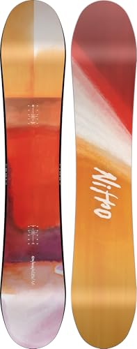 Nitro Tabla de Snowboard para Hombre SANTOKU BRD '25, All-Terrain Twin, Camber, Corte Lateral de Doble degresivo, Ancho Progresivo