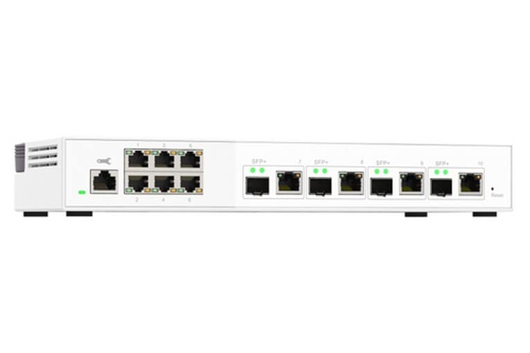 QNAP QSW-M2106-4C 6p 2.5Gbps 4p 10Gbps SFP+
