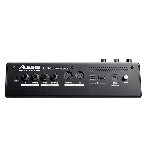 Alesis Strata Core - Kit de Batería Electronica con Pantalla Táctil, Platillos de triple zona, hi-hat magnético activo y parches de malla de doble zona