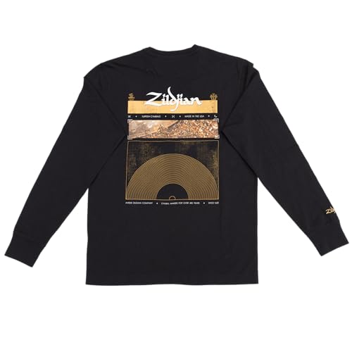 ZILDJIAN T-shirt manga larga negro – 2XL