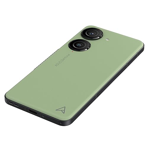 ASUS Zenfone 10, Green, 256GB Storage and 8GB RAM, EU Official, Compact Size 5,9 Inches, 50MP Gimbal Camera, Snapdragon 8 Gen 2