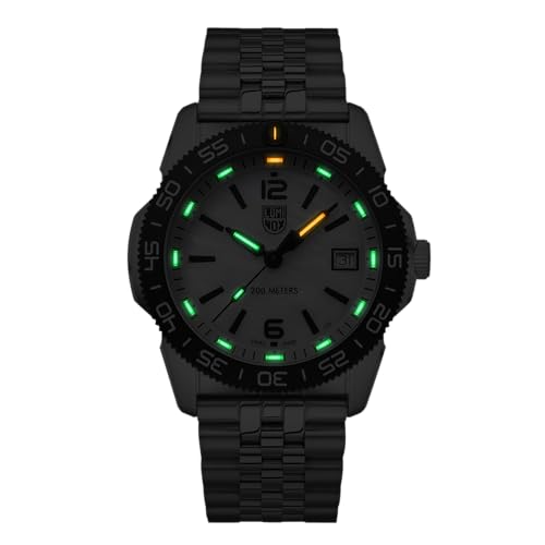 Luminox Reloj Analógico para Unisex-Adulto de Cuarzo Suizo con Correa en Acero Inoxidable XS.3126M