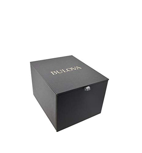 Bulova Reloj Analógico para para Hombre de Cuarzo con Correa en Acero Inoxidable 98B408