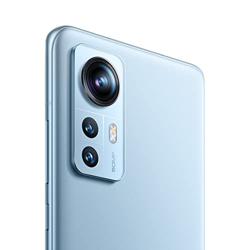 Xiaomi 12X - Smartphone de 8+256GB, Pantalla de 6.28” 120Hz AMOLED, Snapdragon 870, Triple Cámara de 50MP+13MP+5MP, 4500mAh, Blue (Versión ES + 3 años de garantía)