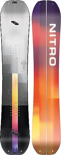 Nitro Snowboard Team Split BRD '24, Directional Twin Splitboard, Trüe Camber, All-Terrain, Dual Degressive Sidecut, Progressive Width