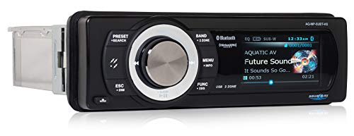 Aquatic AV AQ-MP-5UBT-HS Factory Harley Davidson - Radio satélite de repuesto AM/FM