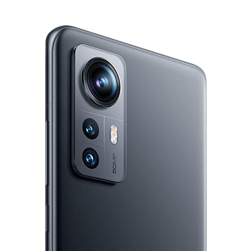 Xiaomi 2201123G 12 Smartphone Pantalla de 6.28” 120Hz AMOLED, Snapdragon 8 Gen 1, Triple Cámara de 50MP+13MP+5MP, 4500mAh, Color Gris, 8 + 128 GB